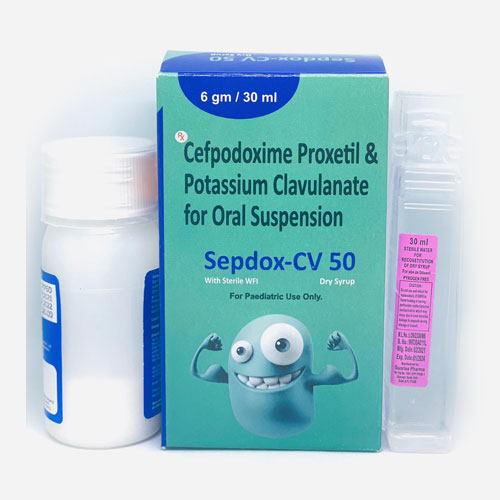 SEPDOX-CV 50 Dry Syrup