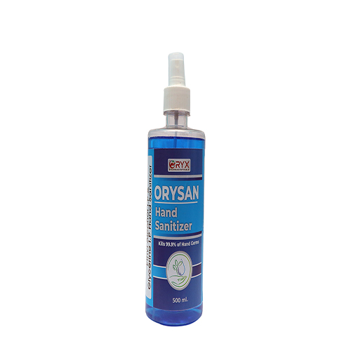  Orysan 500ml Spray Hand Sanitizer (Blue)