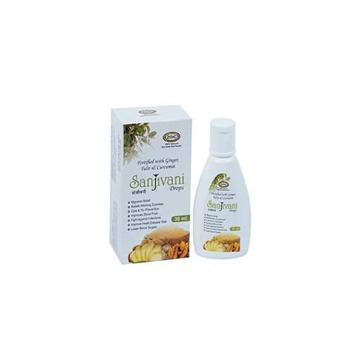 SANJIVANI DROP (MIGRAINE RELIEF, RELIEFS MORNING SICKNESS, COLD & FLU PREVENTION)