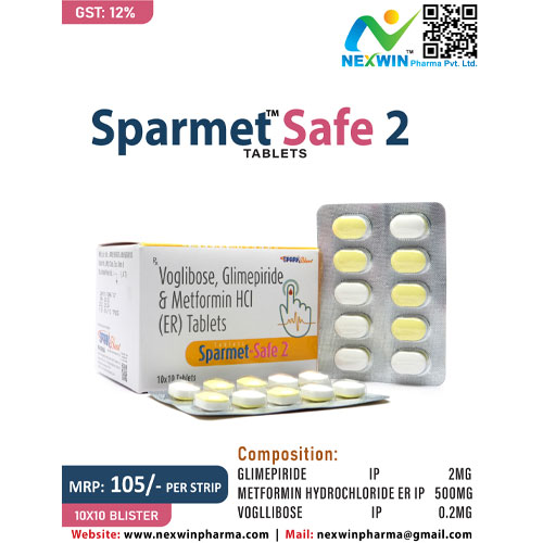 SPARMET™-SAFE 2 TABLETS 