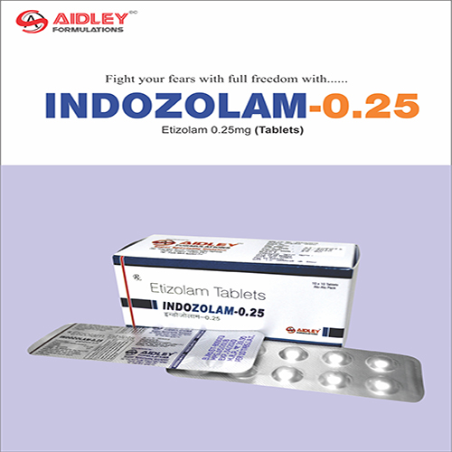 INDOZOLAM-0.25 Tablets