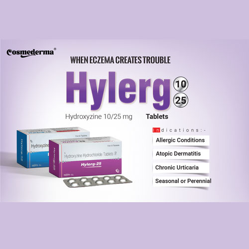 Hylerg 10 / 25 Tablets