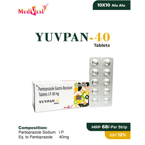 YUVPAN-40 Tablets
