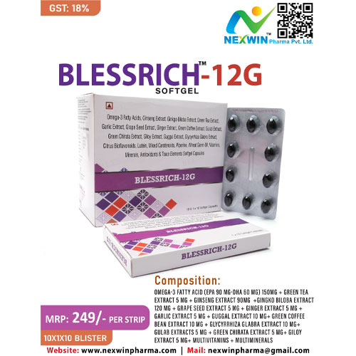BLESSRICH™-12G SOFTGEL CAPSULES