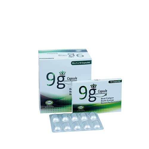 9G  (BEAT FATIGUE, BUILD ENERGY, BOOST PERFORMANCE) Capsules