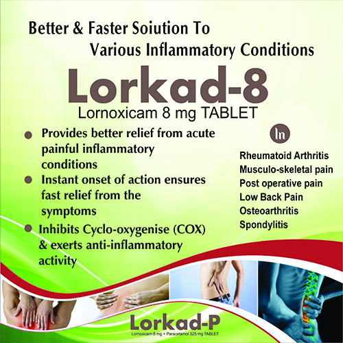 Lorkad-8 mg Tablets