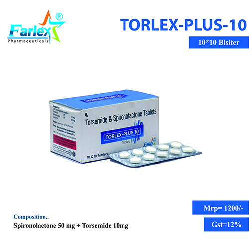 TORLEX-PLUS 10 Tablets