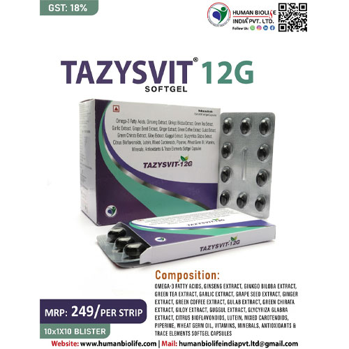 TAZYSVIT-12G Soft Gel Capsules