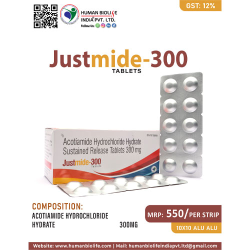 JUSTMIDE-300 TABLETS