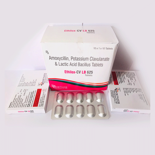 Ethilox-CV 625 LB Tablets