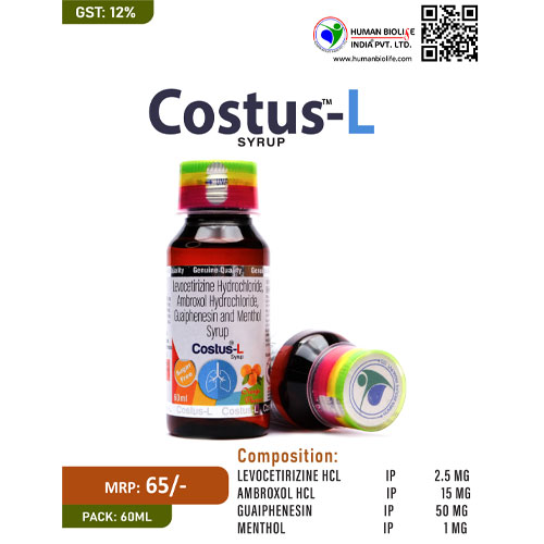 COSTUS-L Syrup (60ml)