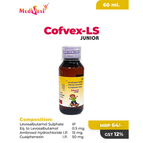 COFVEX- LS Pediatric Syrup (60ml)