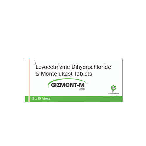 Montelukast Sodium 10mg + Levocetrizine 5mg Tablets