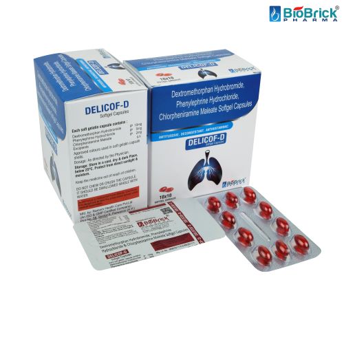 DELICOF-D Softgel Capsules