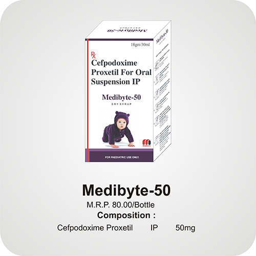 MEDIBYTE-50 Dry Syrup