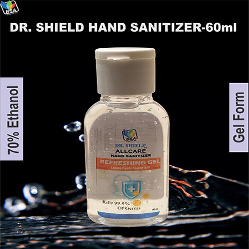 DR SHIELD Gel Hand Sanitizer (60ml)