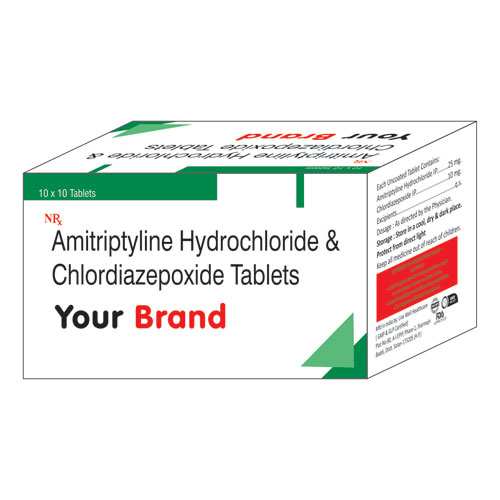 Amitriptyline Hcl + Chlordiazepoxide Tablets