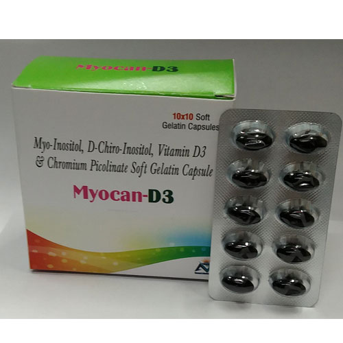 Myocan-D3 Softgel Capsules