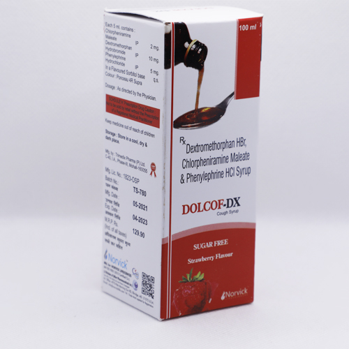 DOLCOF-DX 100ml Syrup