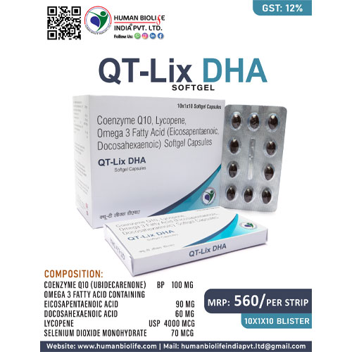 QT-LIX DHA SOFTGEL CAPSULES