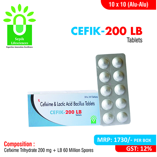 CEFIK-200 LB Tablets