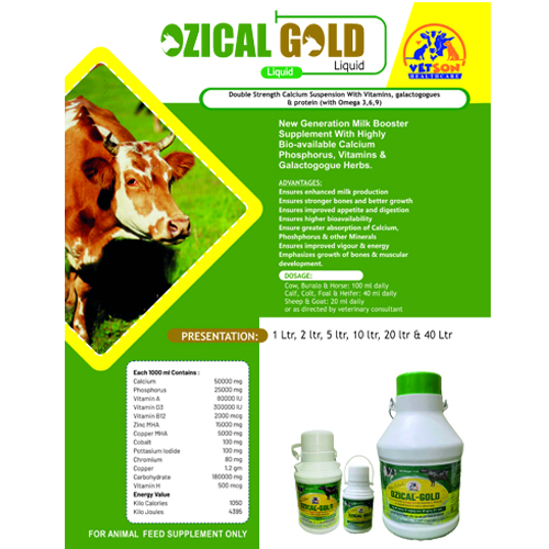 OZICAL GOLD Liquid