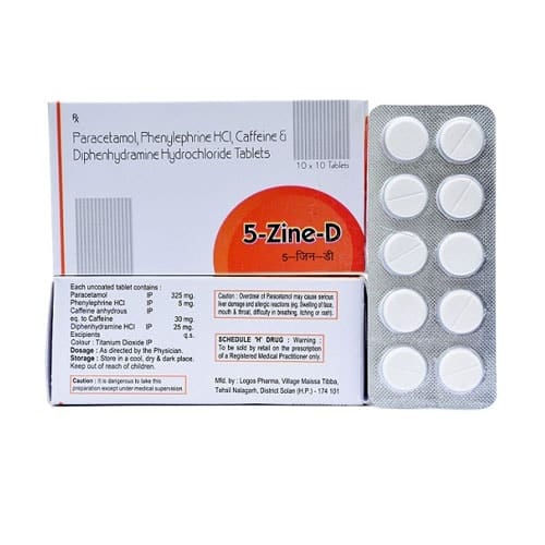 5-ZINE-D Tablets