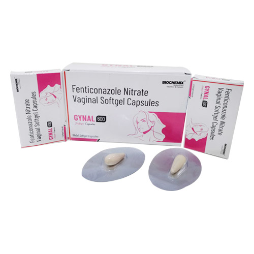 Fenticonazole Nitrate Vaginal Softgel Capsules 600mg