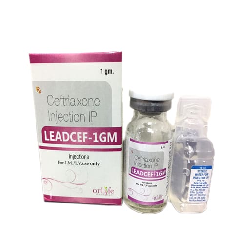 LEADCEF-1GM Injections