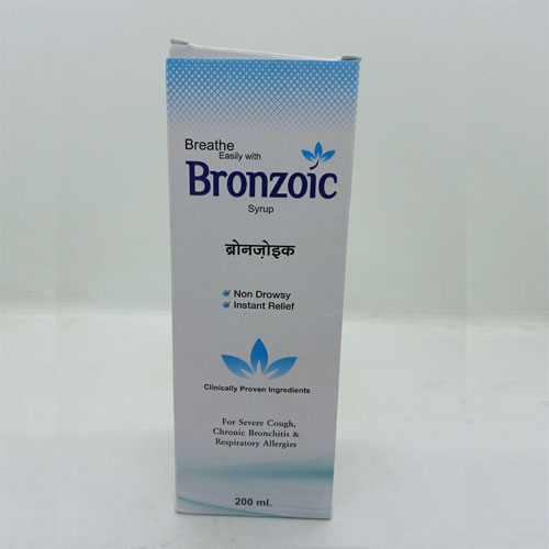 BRONZOIC SYRUP (FOR SEVERE COUGH, CHRONIC BRONCHITIS AND ASTHMA)