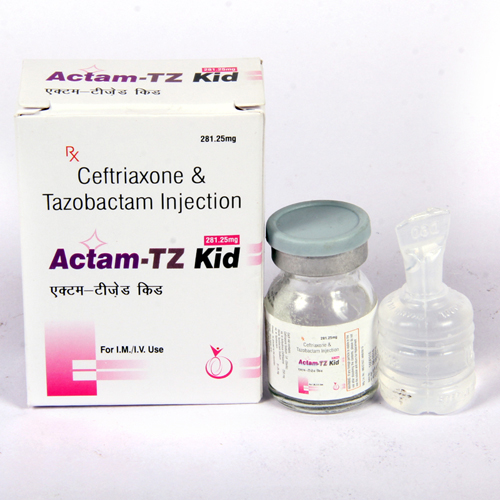 ACTAM-TZ KID 281.25 mg Injection