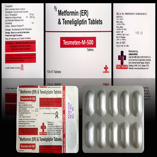 TESMETEN-M- 500 Tablets