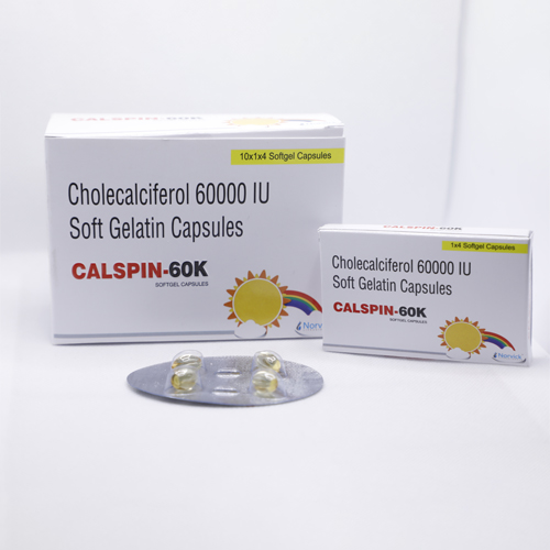CALSPIN-60 K Softgel Capsules