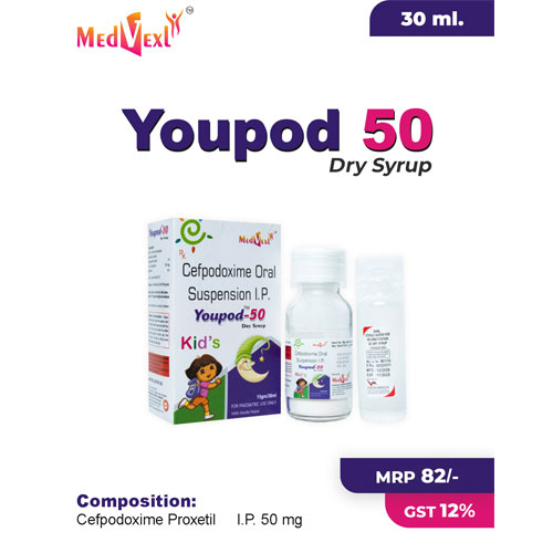 YOUPOD-50MG Dry Syrup