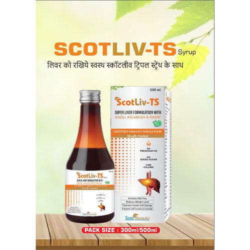 SCOTLIV-TS (TRIPLE STRENGTH LIVER PREPARATION SUGAR FREE FORMULA) Syrups