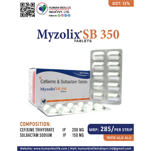 MYZOLIX-SB 350 Tablets