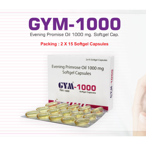GYM-1000 Softgel Capsules