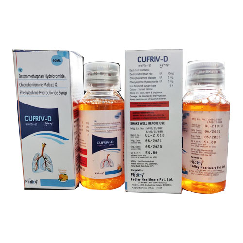 CUFRIV-D 60ml Syrup