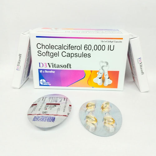 D3-VITASOFT Softgel Capsules
