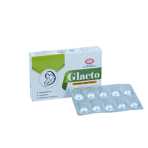 GLACTO (LACTOGENIC, GLACTOKINETIC, LACTOPOITIC ACTION, NATURAL IRON REINFORCEMENT) Capsules