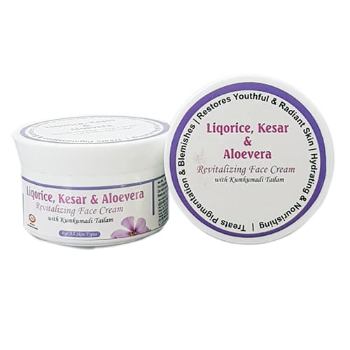 LIQORICE, KESAR & ALOEVERA Face Cream