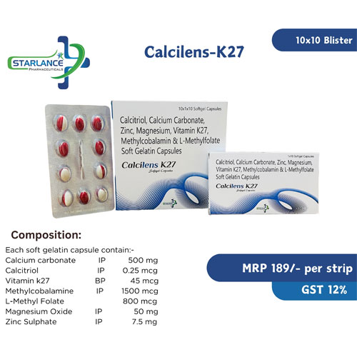 CALCILENS-K27 Softgel Capsules