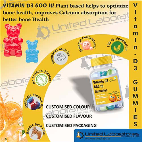 Vitamin D3 600I.U Gummies