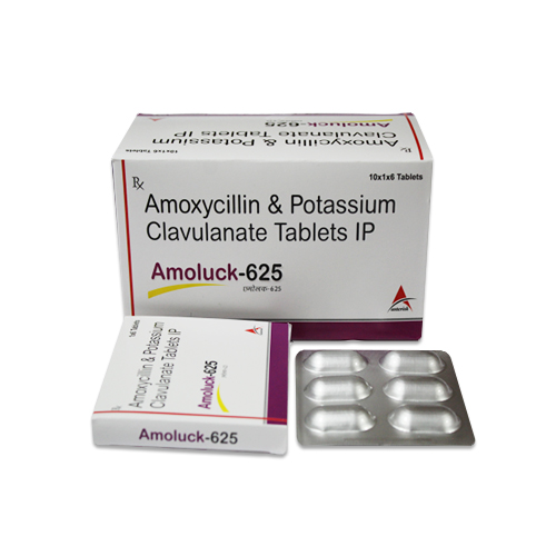 Amoxycillin 500 mg + Potassium Clavulanate 125 mg IP Tablets