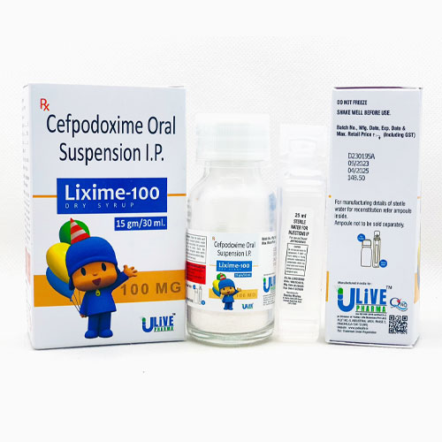 LIXIME-100 Dry Syrup
