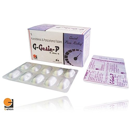 G- GESIC-P Quick Pain Relief Tablets