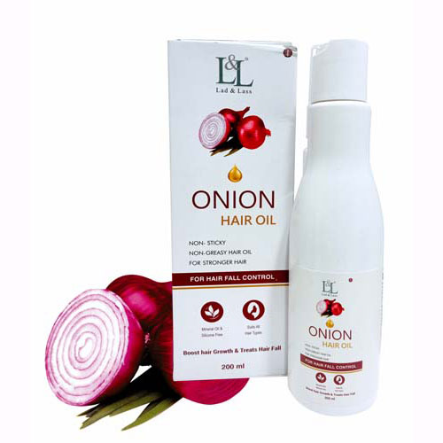 LAD AND LASS ONION HAIR OIL