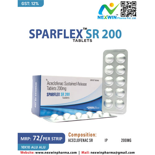 SPARFLEX™-SR 200 Tablets