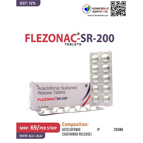 FLEZONAC-SP 200 Tablets