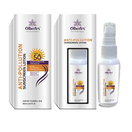 OLHERB'S Anti-Pollution Sunscreen Lotion